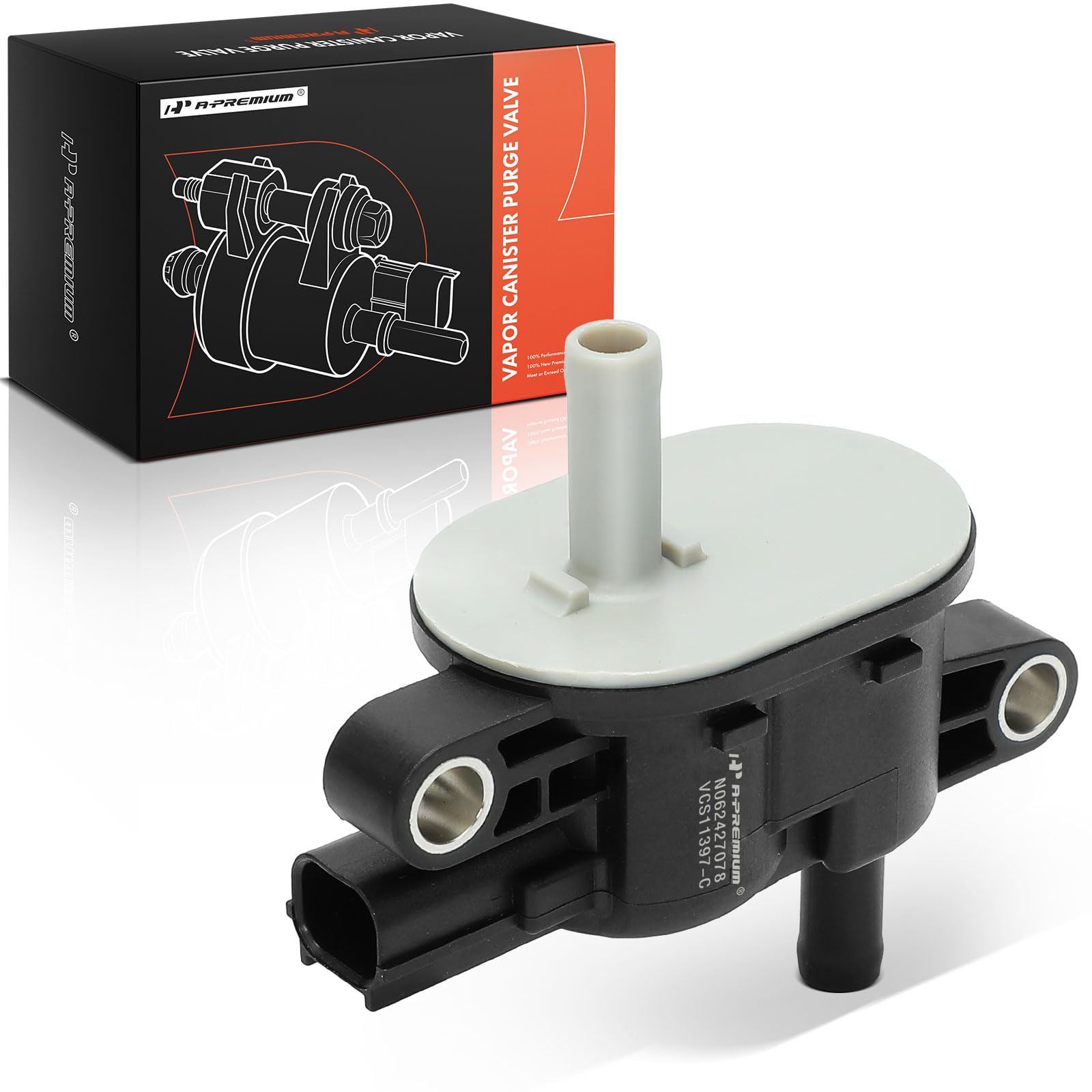 Vapor Canister Purge Solenoid A-Premium Valve Compatible With Honda Cr V Crv 2007 2014 M 866635 - Foto 4