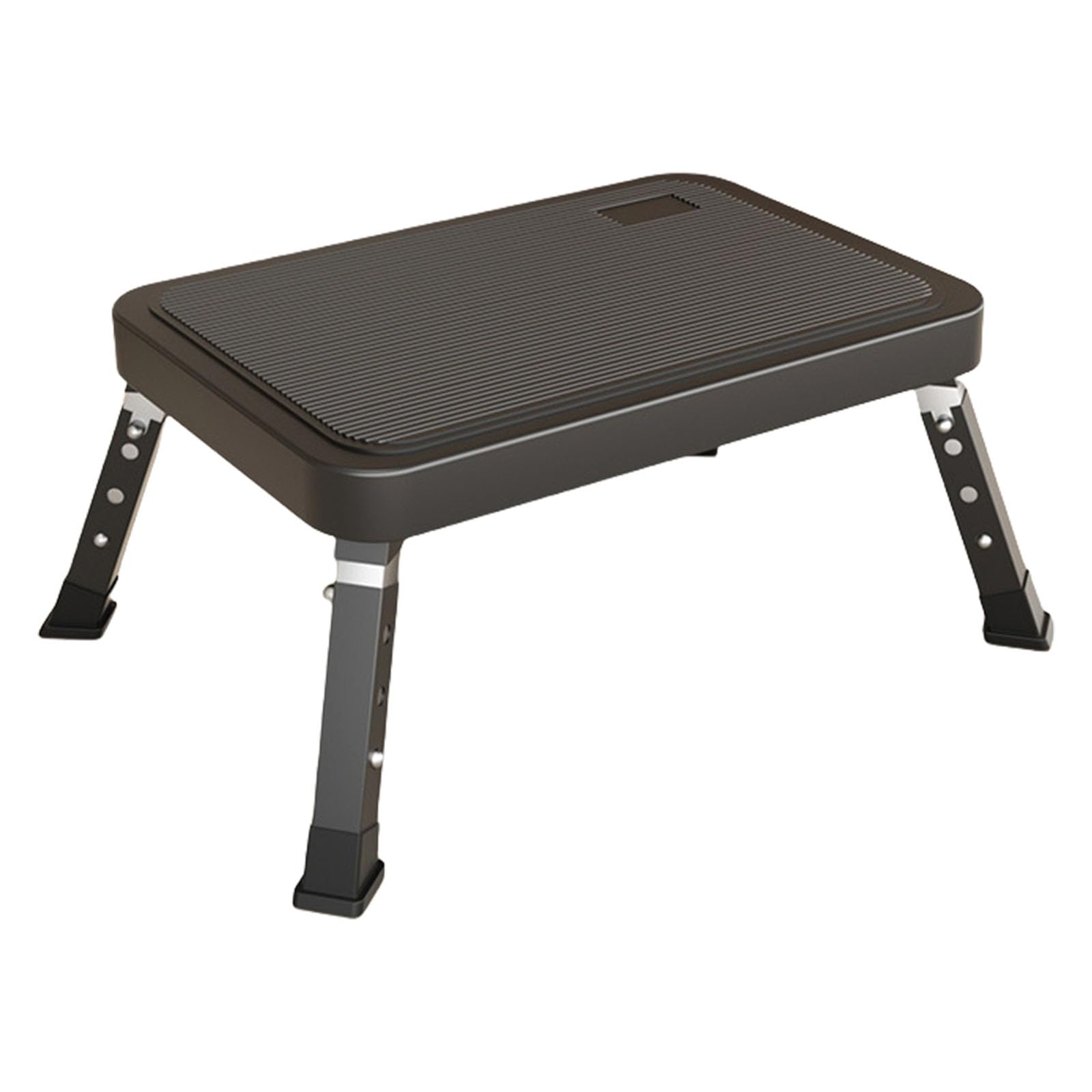 Step Stool Ladder for Home and Travel Nonslip Surfaces Ensures Suitable for Kitchen Bathroom and Camping Portable Step Ladder