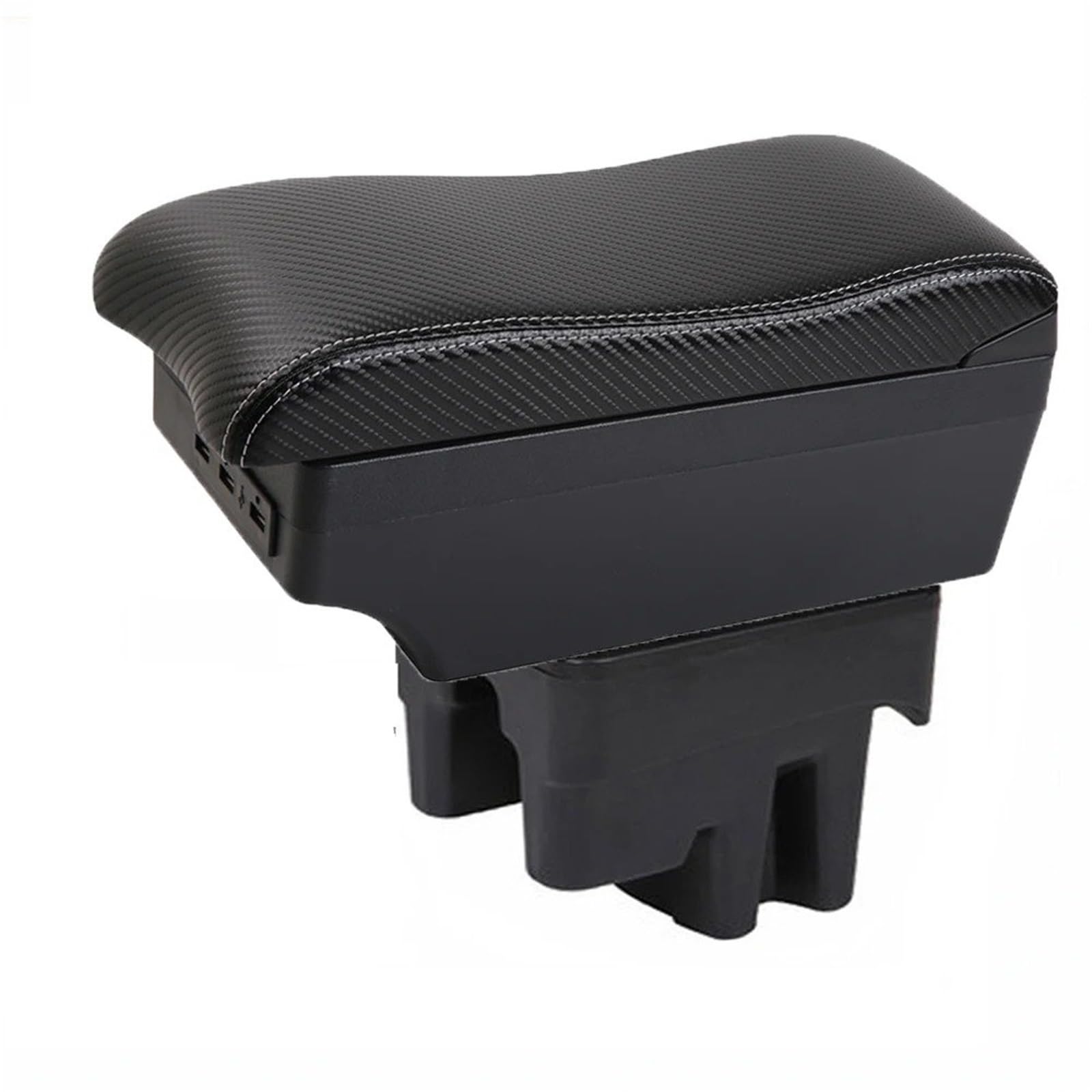 BYHGFDEA Armrest Storage Box For Toyota For Avanza 2016 Armrest Auto Storage Box Bracing Heighten Interior Details Retrofit Part