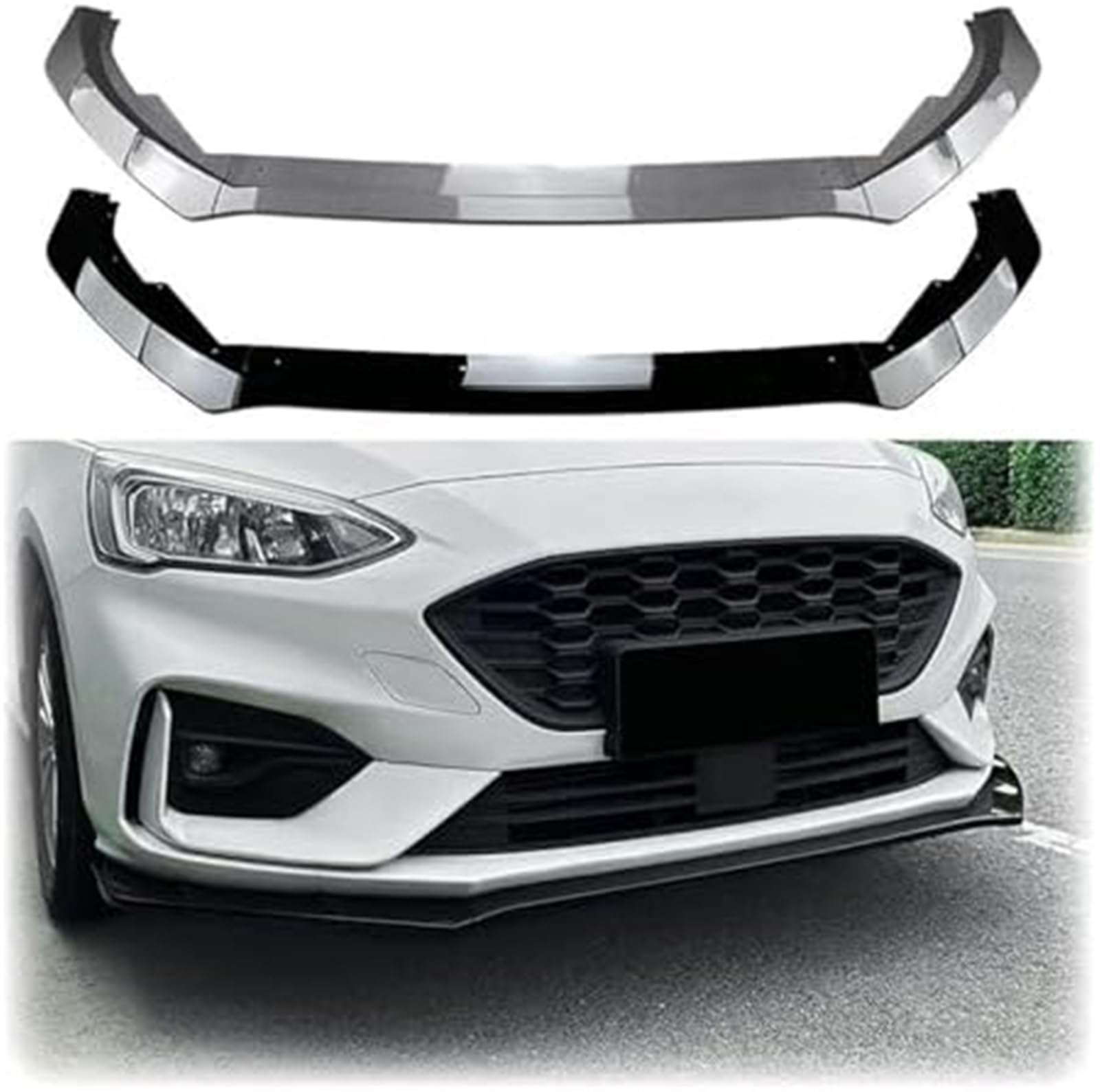 Splitter, dla dla Focus, dla MK4 ST, dla zderzaka przedniego