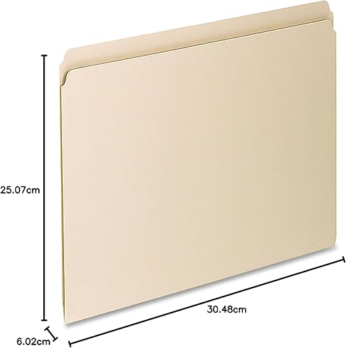 Miniatura 8 de Pendaflex 752 - Carpetas de archivo corte recto tapa superior carta manila 100 unidades