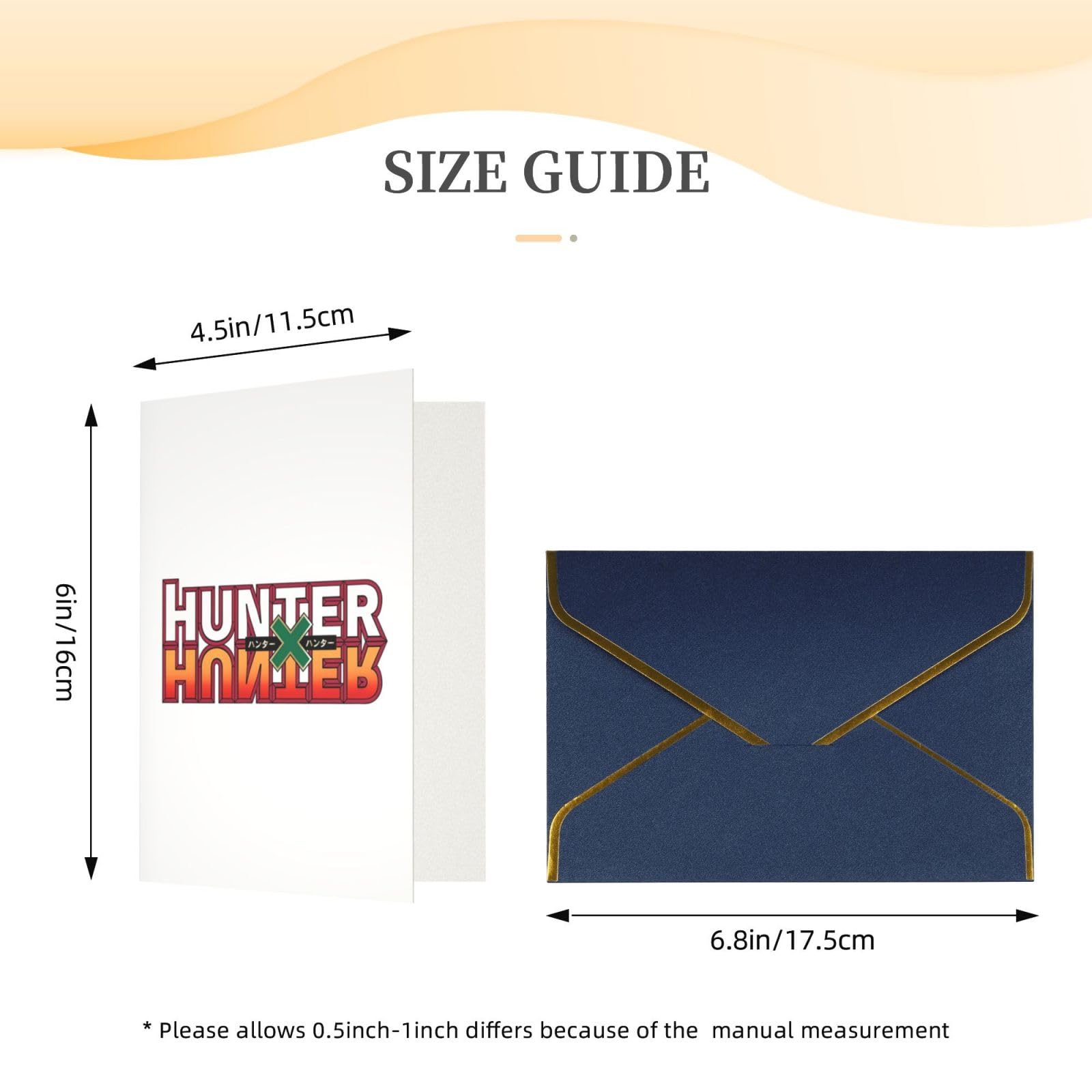 Amazon | ハンター×ハンター グリーティングカード V フラップ封筒