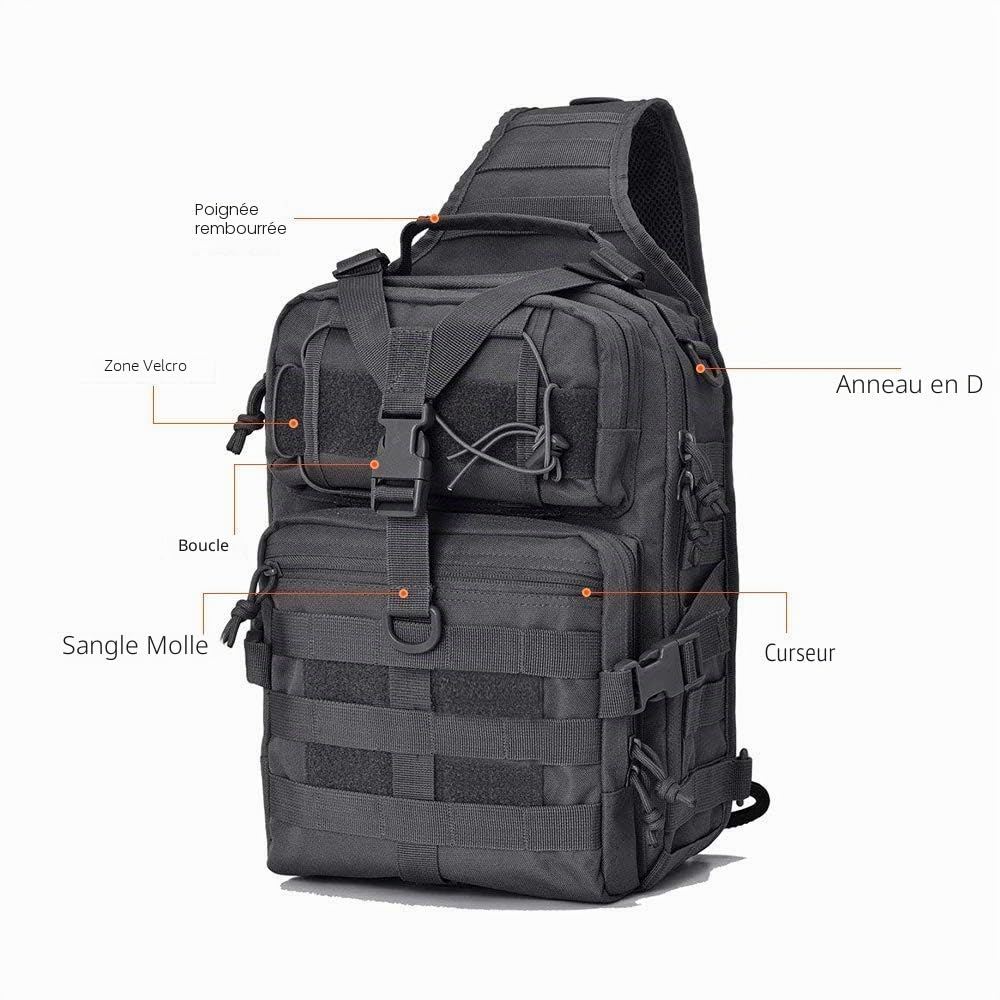 HAOMUK Tactical Sling Bag-028 sac à dos tactique Homme (lot de 1)
