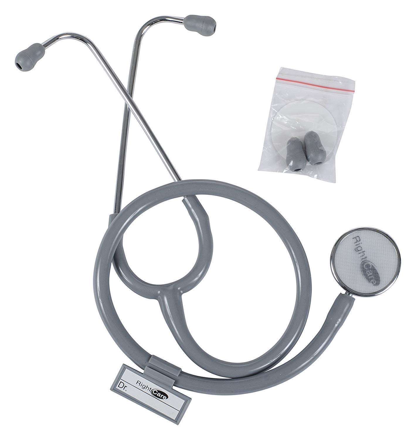 RightCare Expert Stethoscope for Doctors, Medical students, Nurses (Grey)-picture-18
