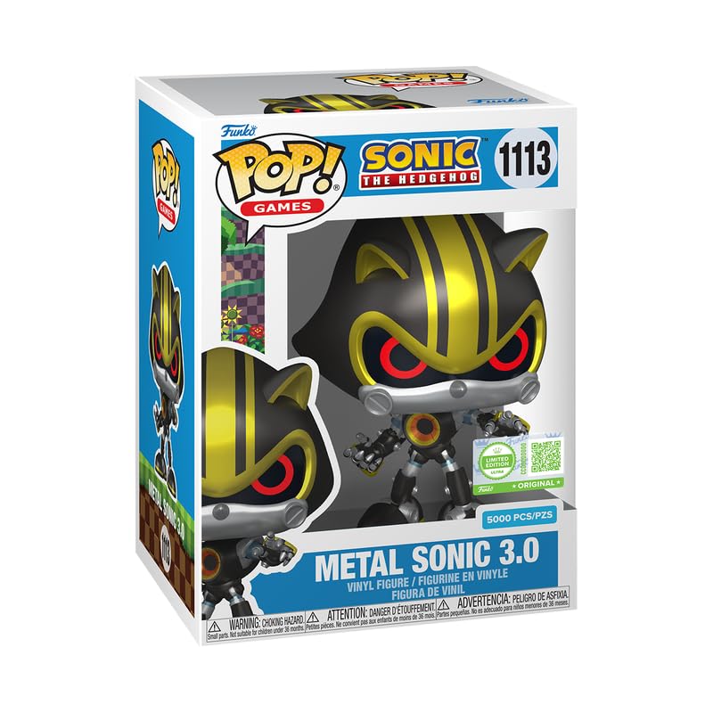 Funko Pop! Games: Sonic The Hedgehog - Metal Sonic 3.0 (Ultra Limited Edition 5,000 PCS) #1113