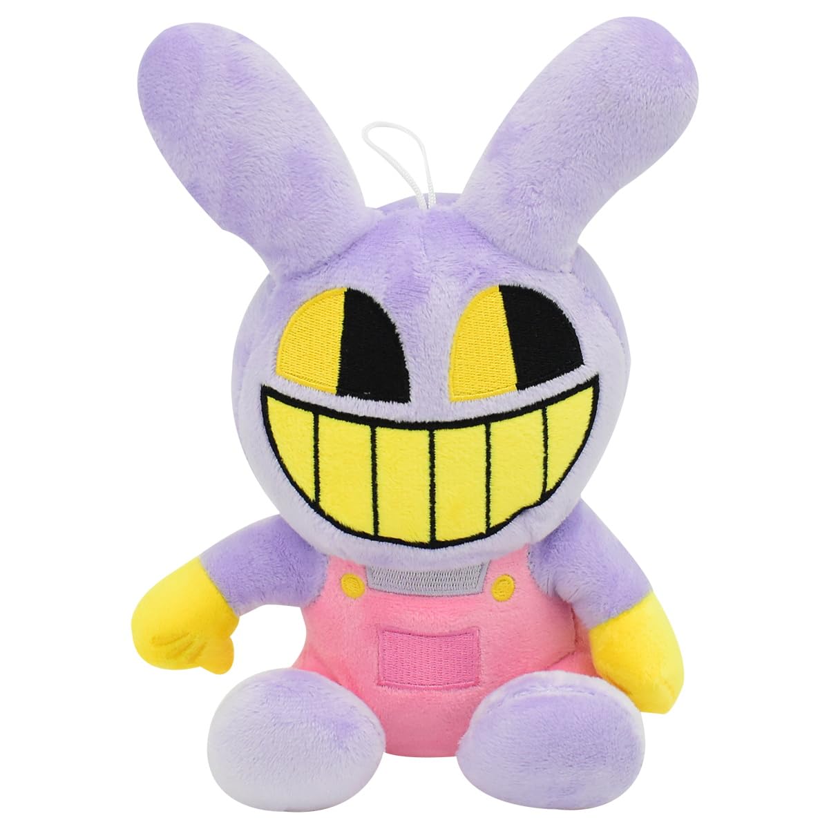 APDDHJ Amazing Digital Circus Plush, 18CM Purple Rabbit Circus Plush Dolls Cute Pomni the Clown and Jax the Rabbit Comic Game Peripherals, Kawaii Plush Toy For Children and Adults Toys