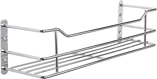 Sulfar Anti Rust Stainless Steel Multipurpose Wire Shelf 14 Inch Bathroom Rack Perfume Rack Shampoo Rack for Bathroom and Kitchen (14x4x4 inch)