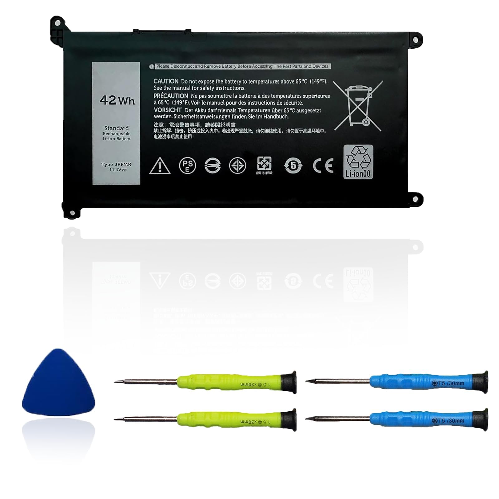 Amazon.com: OUWEE JPFMR - Batería para laptop Chromebook 3100 3400