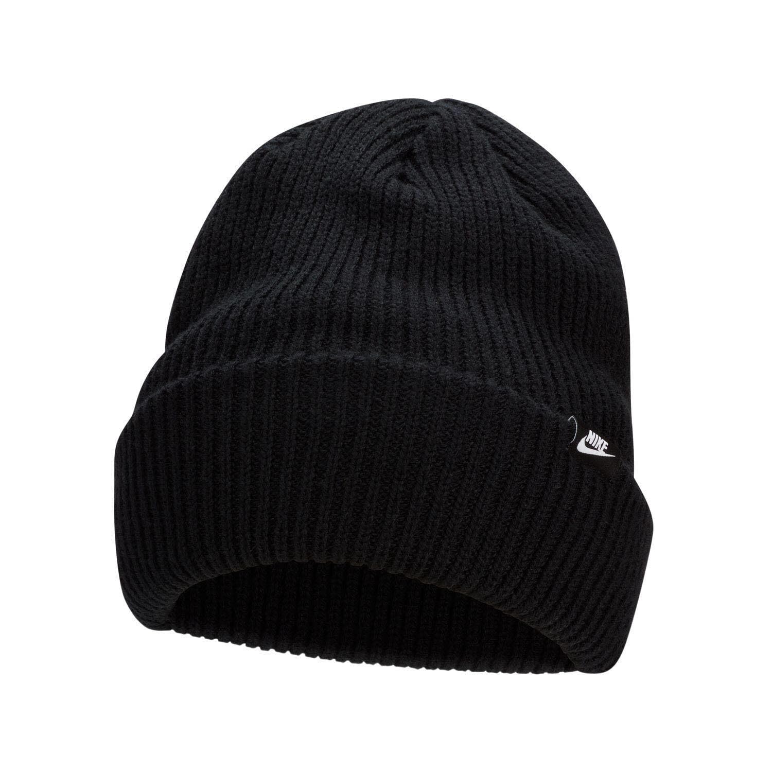 Nike FB6526-010 U NK Peak Beanie SC FUT L Hat Unisex Adult Black Größe 1SIZE