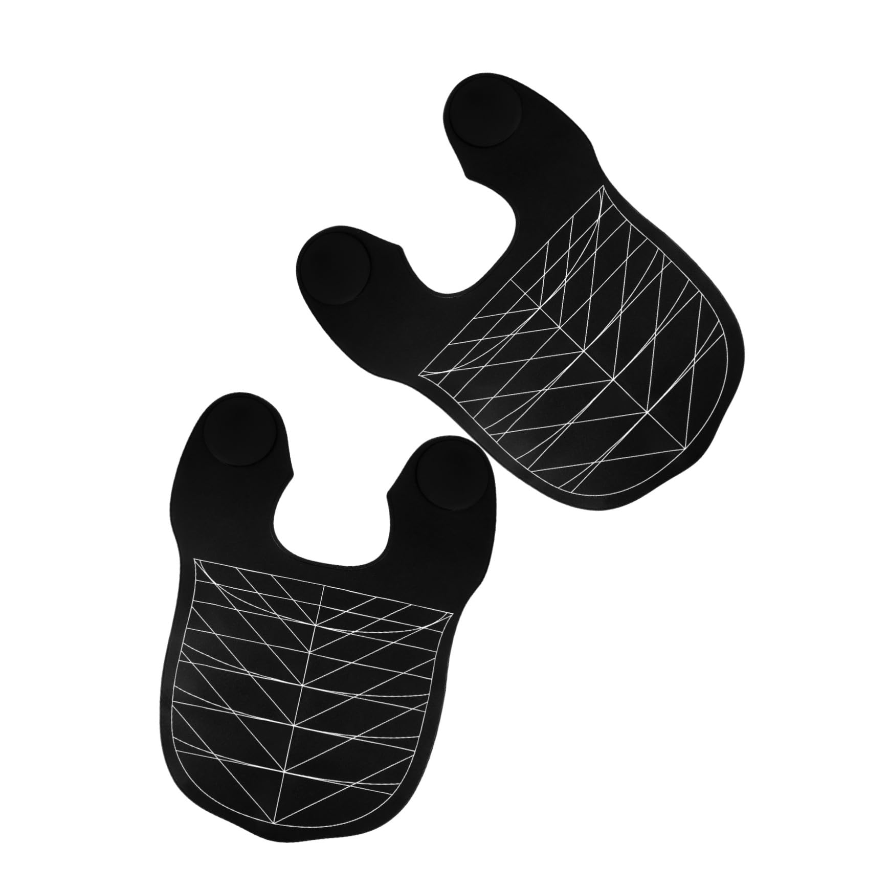 2 Piezas Cape de Corte de Pelo de Silicona Cuello Ergonómico para Tinte y Corte Protector de Ropa para Salón Fácil Limpieza y Uso Profesional