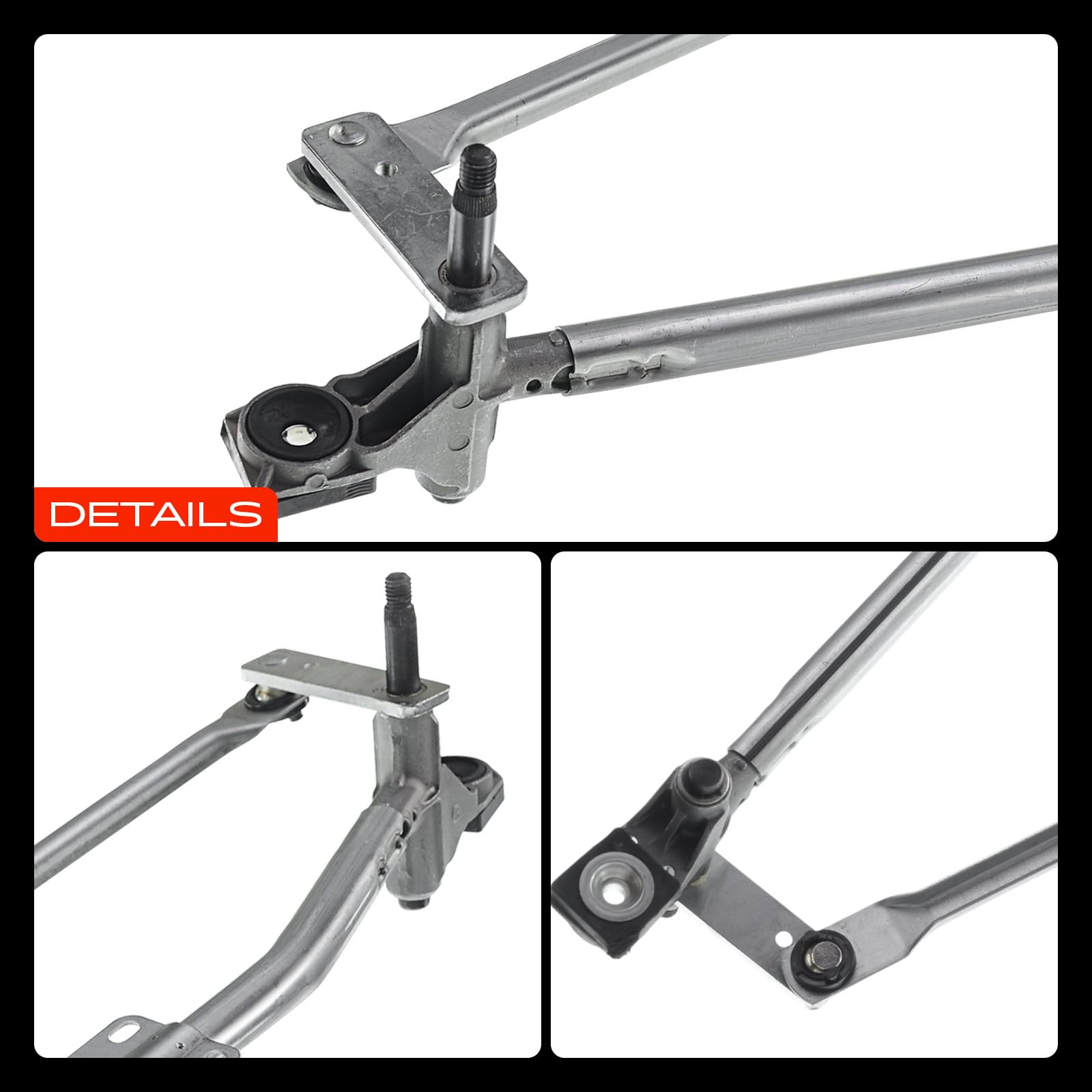 Frankberg Collegamento del tergicristallo collegamento del tergicristallo | senza motore, davanti, sinistra o destra, LR055421U; Compatibile con: Freelander 2 L359