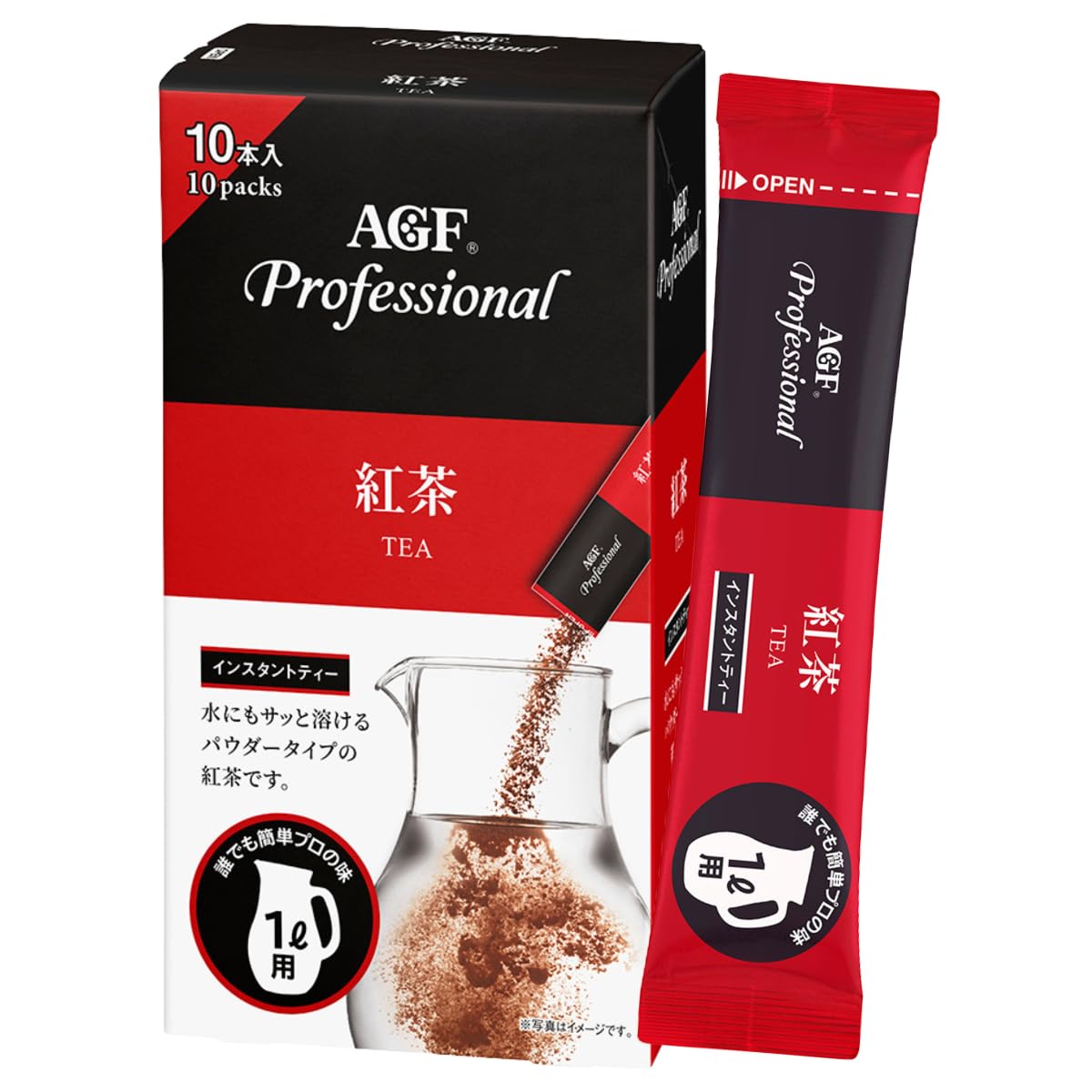 AGF プロフェッショナル 紅茶1L用 10本