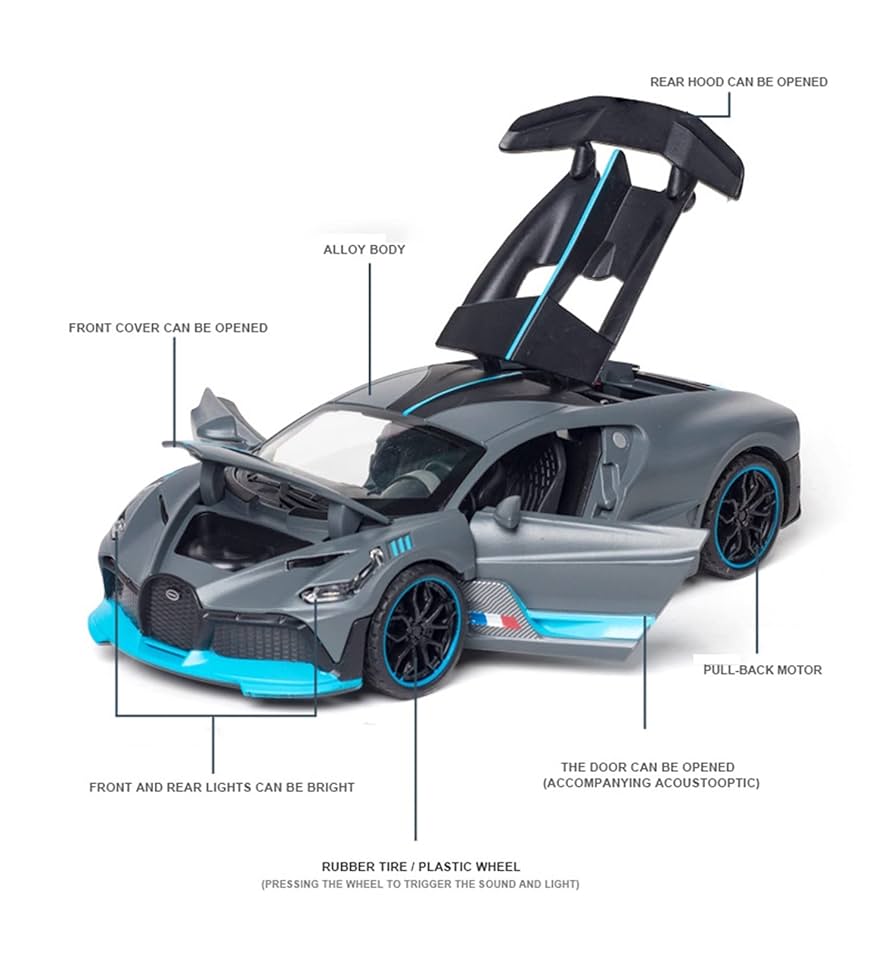 ミニカー BUGATTI VEYRON 1/18 Minichamps Bugatti Veyron 16.4 (Black / Grey) Diecast