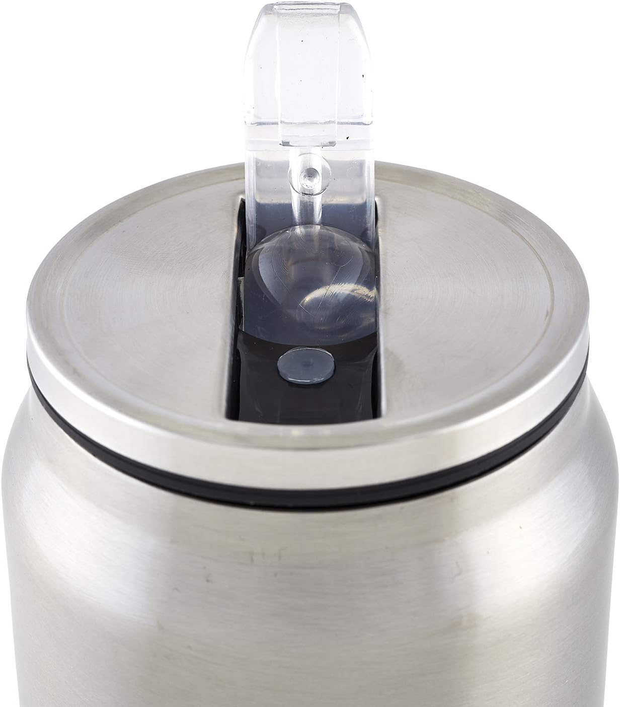 SB Design SIPS Stainless-Steel Insulated Can (Tumbler) with Lid and Collapsible Straw, 10-Ounces, Crazy image 2