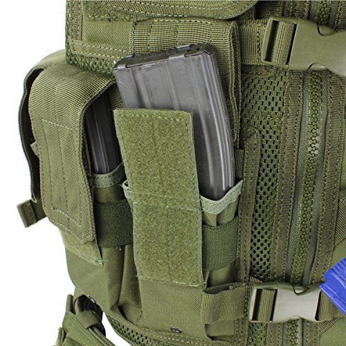 Condor Cv-498 Cross Draw Vest, Coyote Brown #TOP5