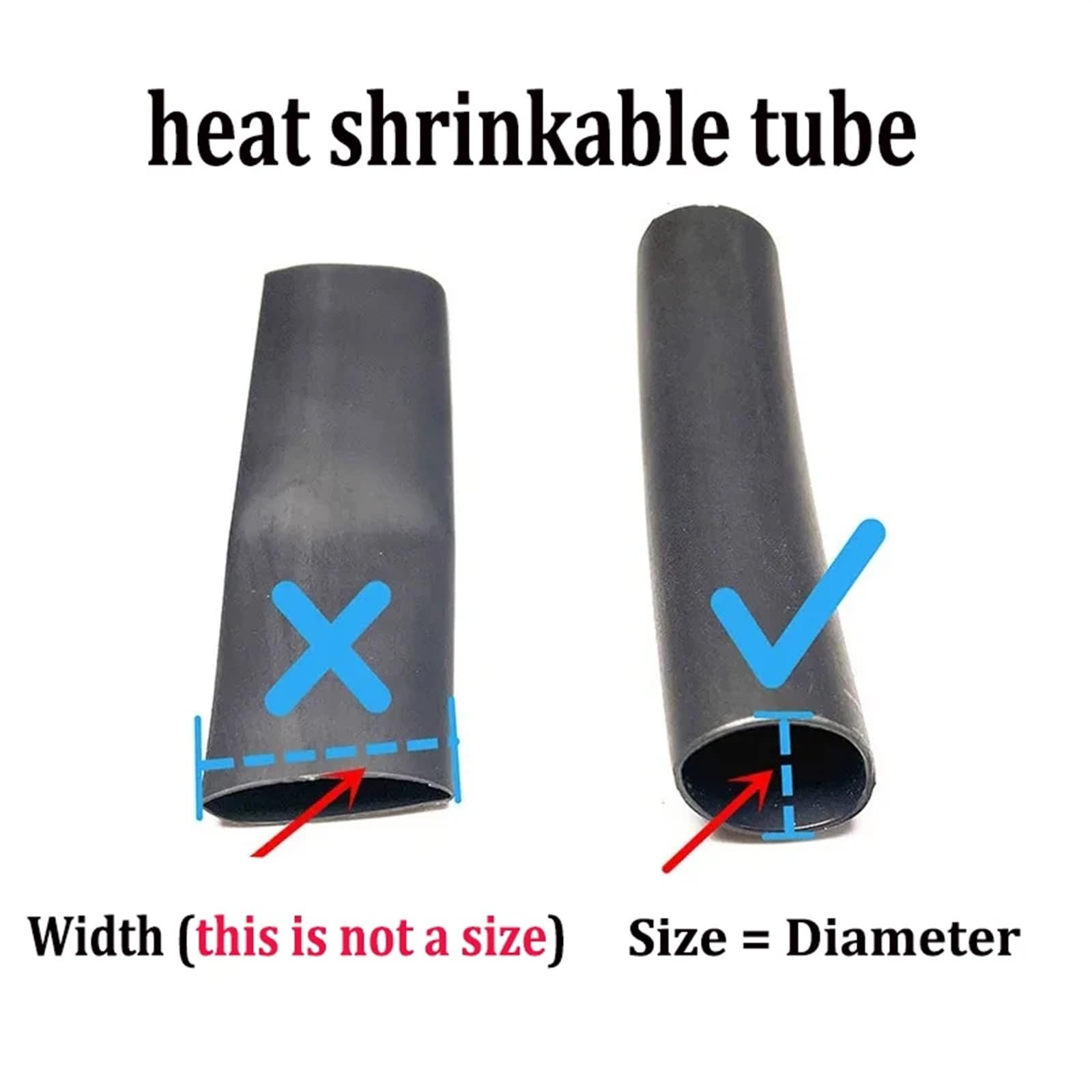 1M 2:1 7 couleurs 15mm 20mm 30mm 35mm 40mm 60mm 80mm 150mm 180mmTube thermorétractable Tube thermorétractable Fil Dropshipping Convient Aux Cannes à Pêche Et Aux équipements Spo(180mm,Transparent)