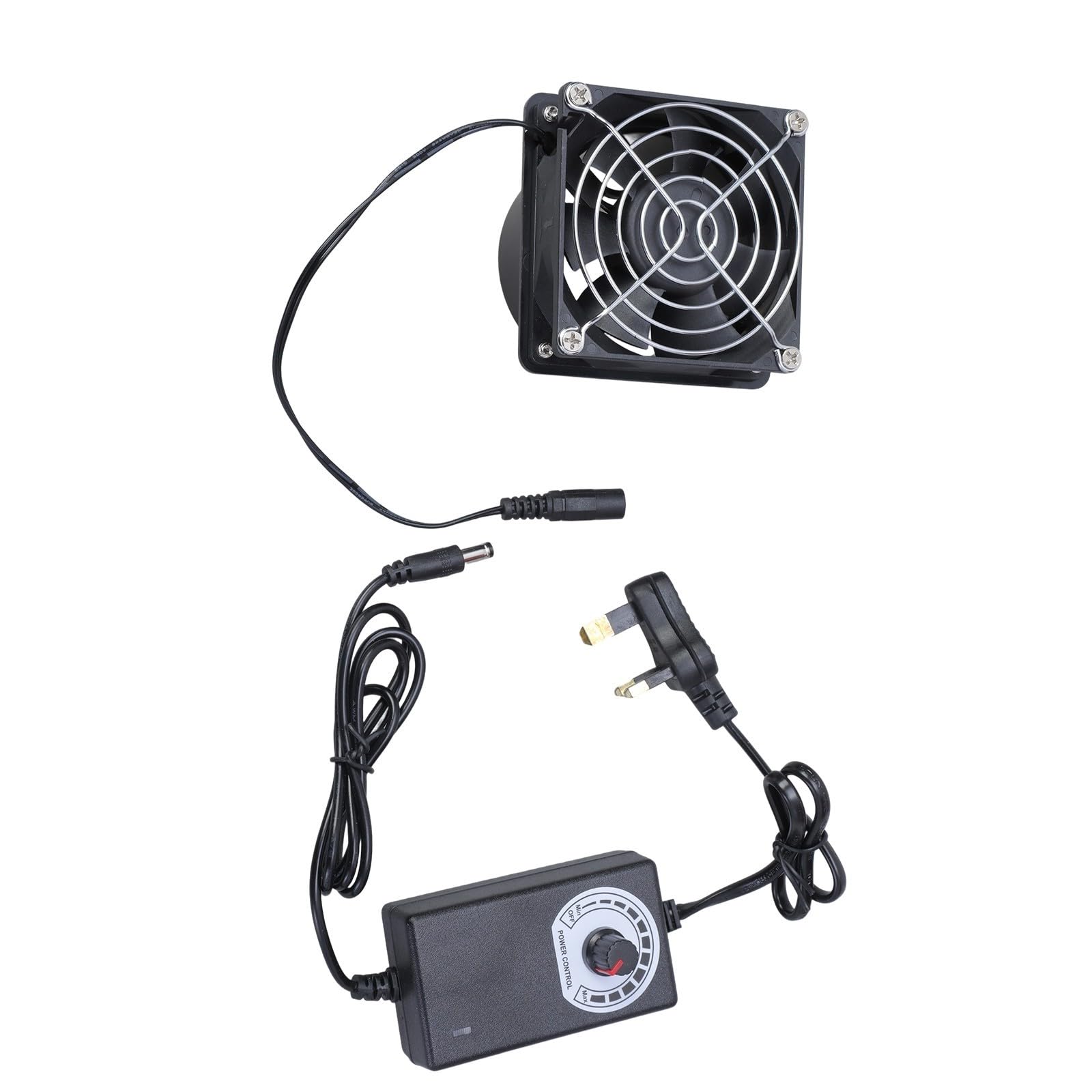 80mm Extractor Fan Low Inline Duct Hydroponic Air Blower Exhaust Fan for Home Bathroom Grow Room Ventilation Bathroom Exhaust