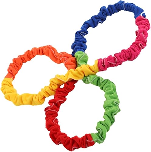 BESPORTBLE Banda elástica para jardín de infantes, anillo de rally, competición deportiva, ejercicio de tira y afloja, bandas elásticas para niños,