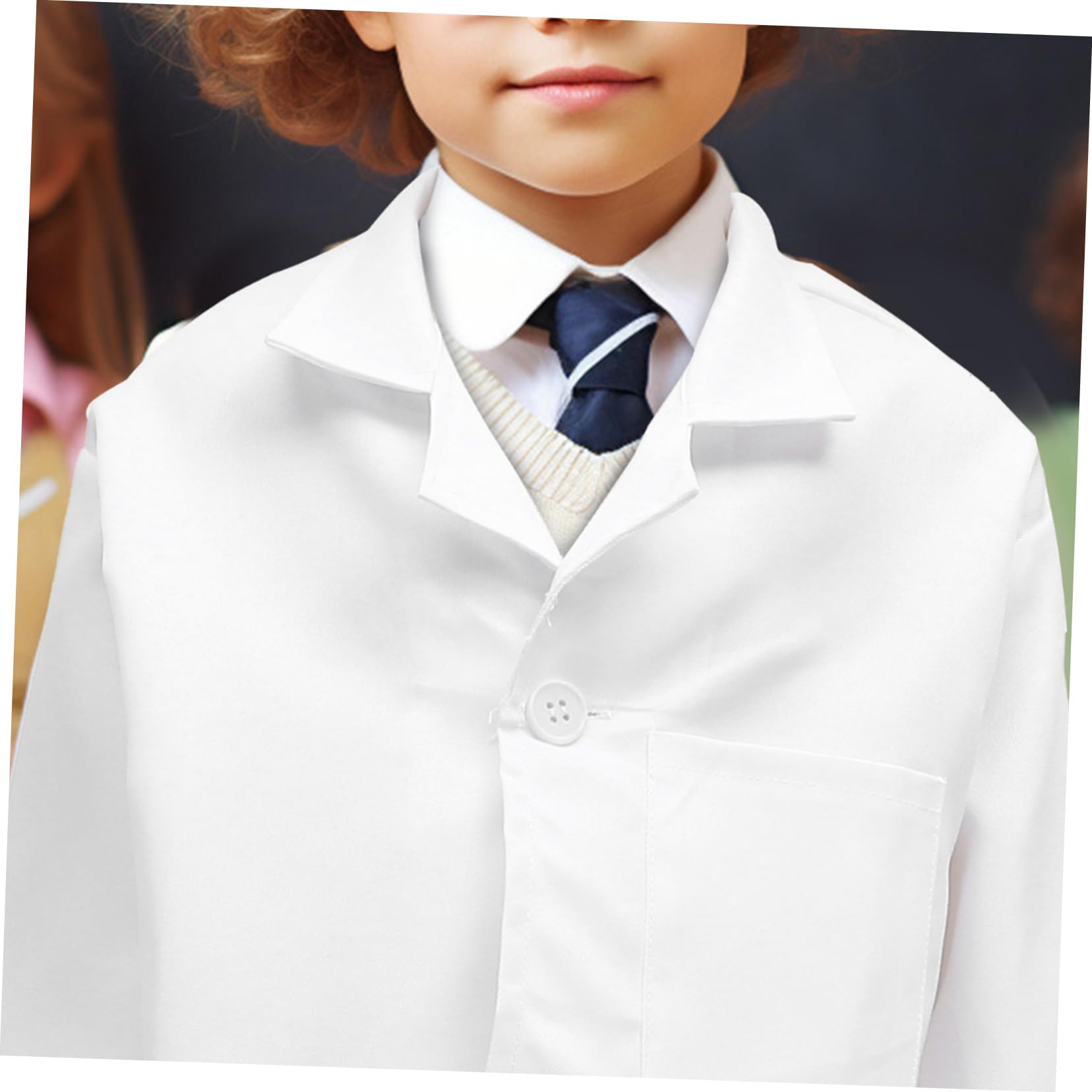 FRCOLOR Camice Scienziato per Lavabile Costume Cosplay Unisex Abbigliamento per Feste