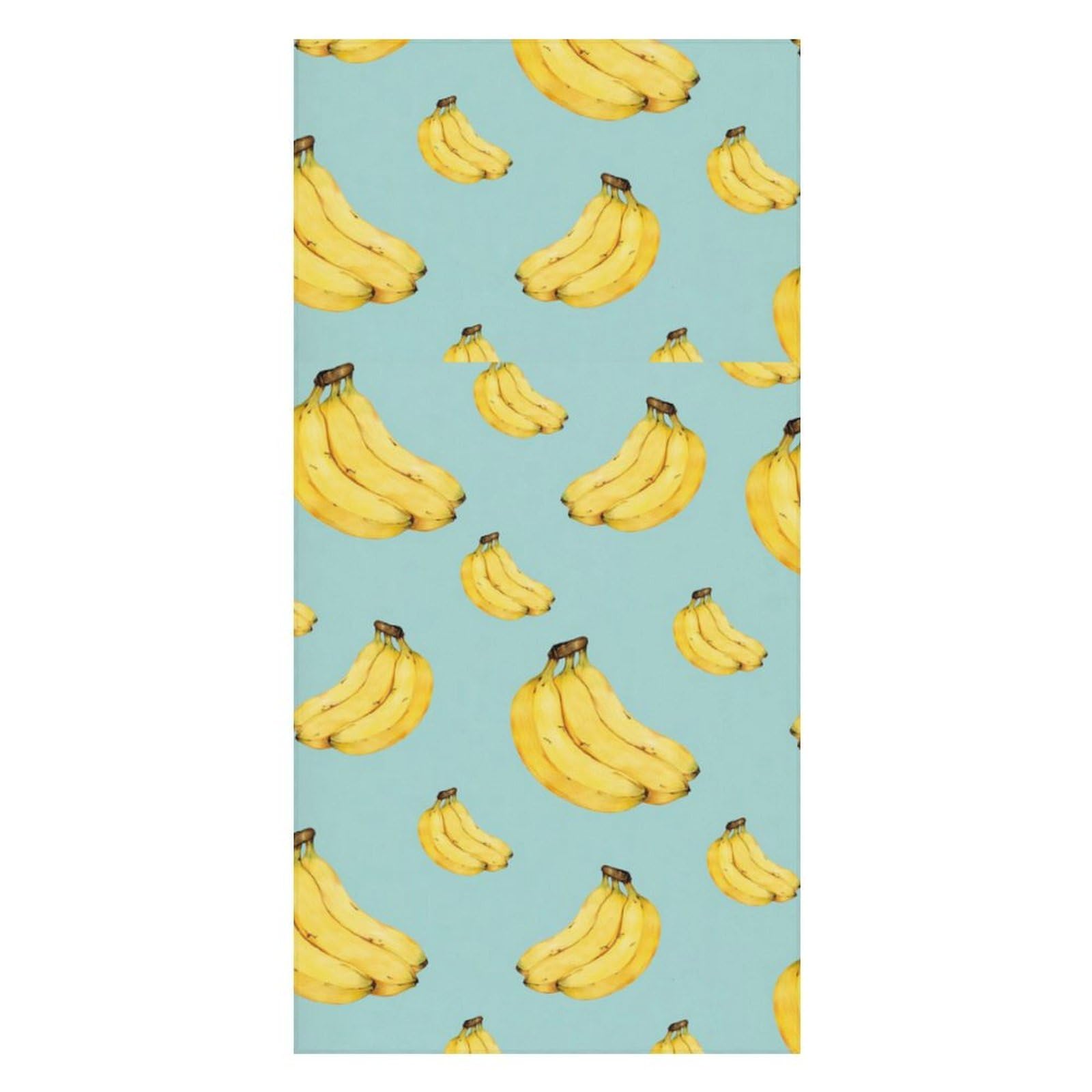 LWORZIIB Beach Towel, Cartoon Bananas Bath Towel, Pool Towel Great for Gym Swimming 80 X 160cm