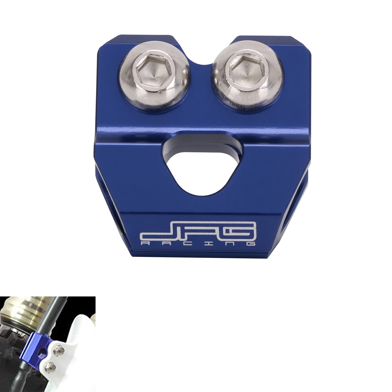 Motorcycle Brake Hose Clamp CNC Aluminum Brake Line Clamp Holder for IT175 YZ100 IT465 IT250 IT490 TT600 YZ125 YZ250 YZ490 YZ426F YZ450F YZ250F WR250F IT200 TT350 WR400F WR426F WR450F