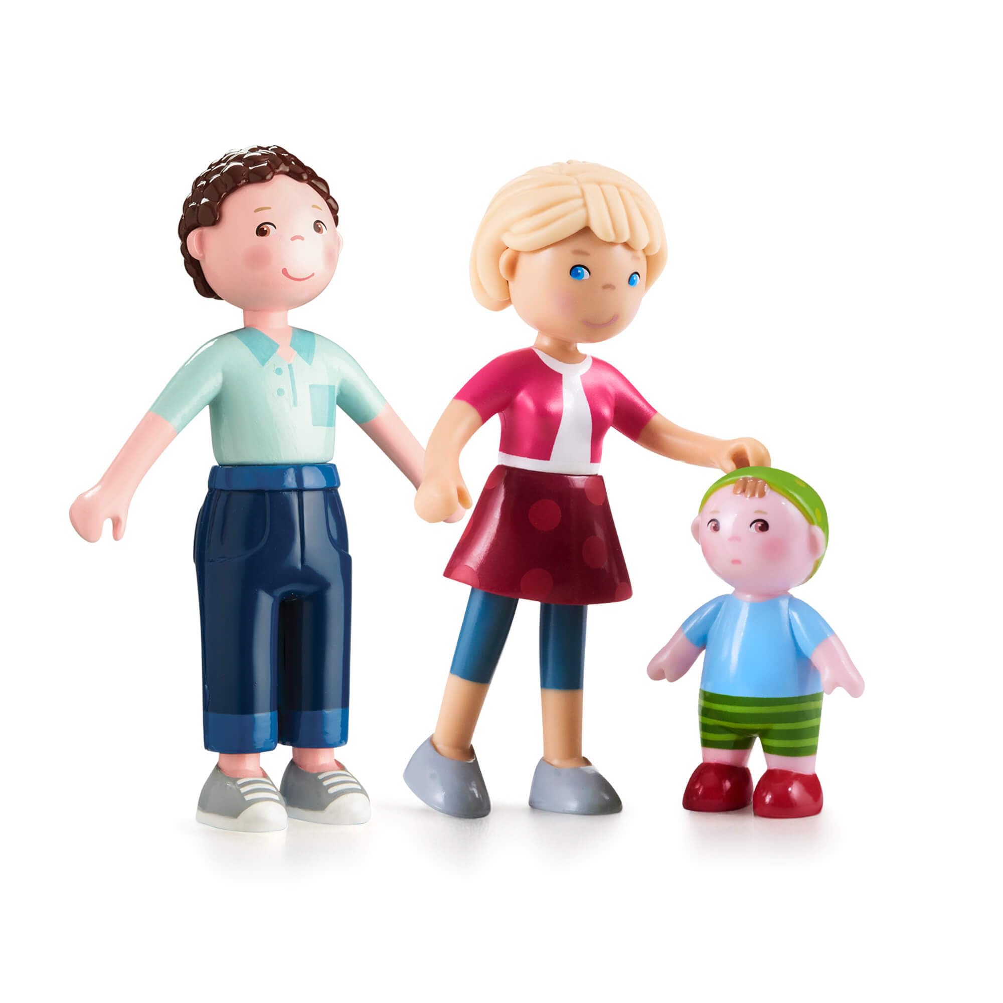 Amazon.com: HABA Little Friends Family Bundle – Set of 3 Dollhouse