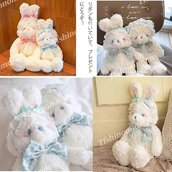 ☆売り切れました。クマちゃん、うさぎちゃん 長タオル3枚セット☆ ☆売り切れました。クマちゃん、うさぎちゃん 長タオル3枚セット