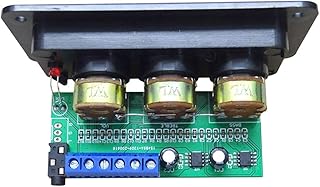 Mautacly Digital Power Amplifier Audio Board 2X20W Class D Stereo Sound Amplifiers Treble Bass Adjustment Home Theater DIY