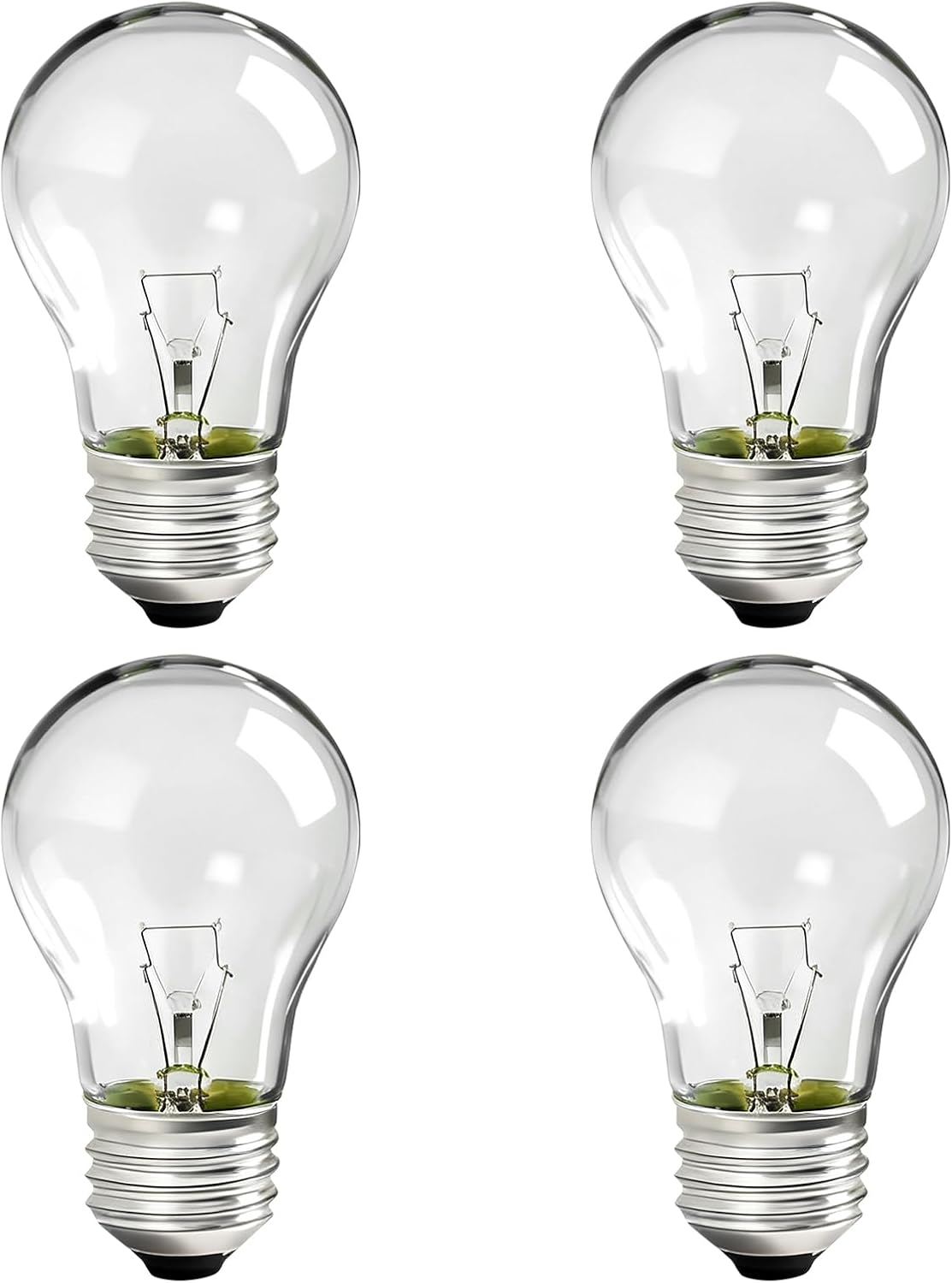 2 Pcs 5032-6 Light Bulbs Replacement for Lamp Bulb 5032-6 40 Watt, E26 Medium Base A15 120V Appliance Bulb for 16.3/17" Lamps and Glitter Lamps, 2700K Warm White, Incandescent Lamp