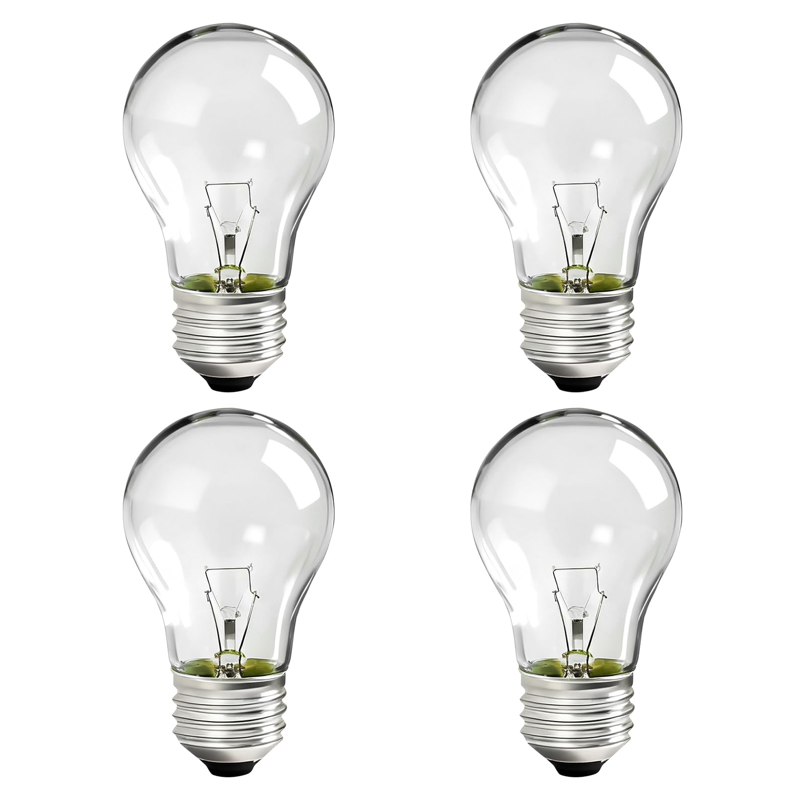 Photo 1 of 4 Pcs 5032-6 Light Bulbs Replacement for Lamp Bulb, E26 Base A15 120V