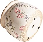 Xiaan Jiaju Flower Pots, Vintage Ceramic Planters for Indoor Plants, 6.29'' Plant Pots with Drainage, French Country Lavender Vase & Planters, Antique Home Room Decor, Gardening & Housewarming Gifts