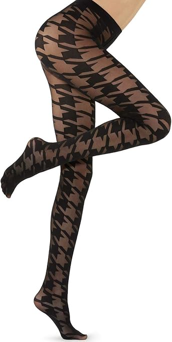 houndstooth stockings