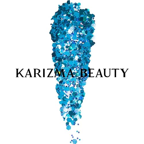 Miniatura 7 de Purpurina gruesa biodegradable de sirena  KARIZMA Beauty Bio Glitter Eco Glitter Face Glitter 0.35 oz