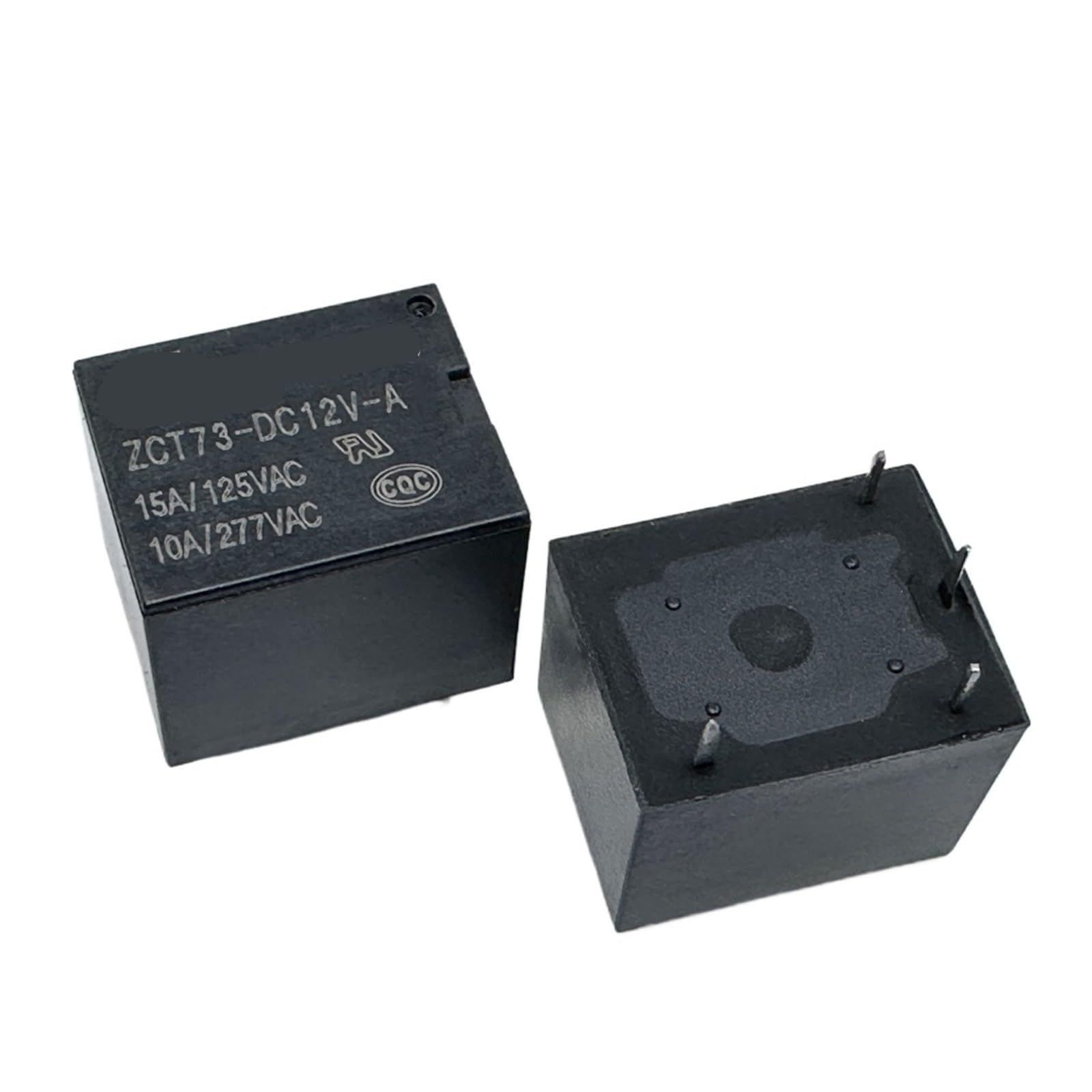 YZWRWRMKTB 1pc ZCT73-DC12V-A (T73A-10A) Relay 4pins