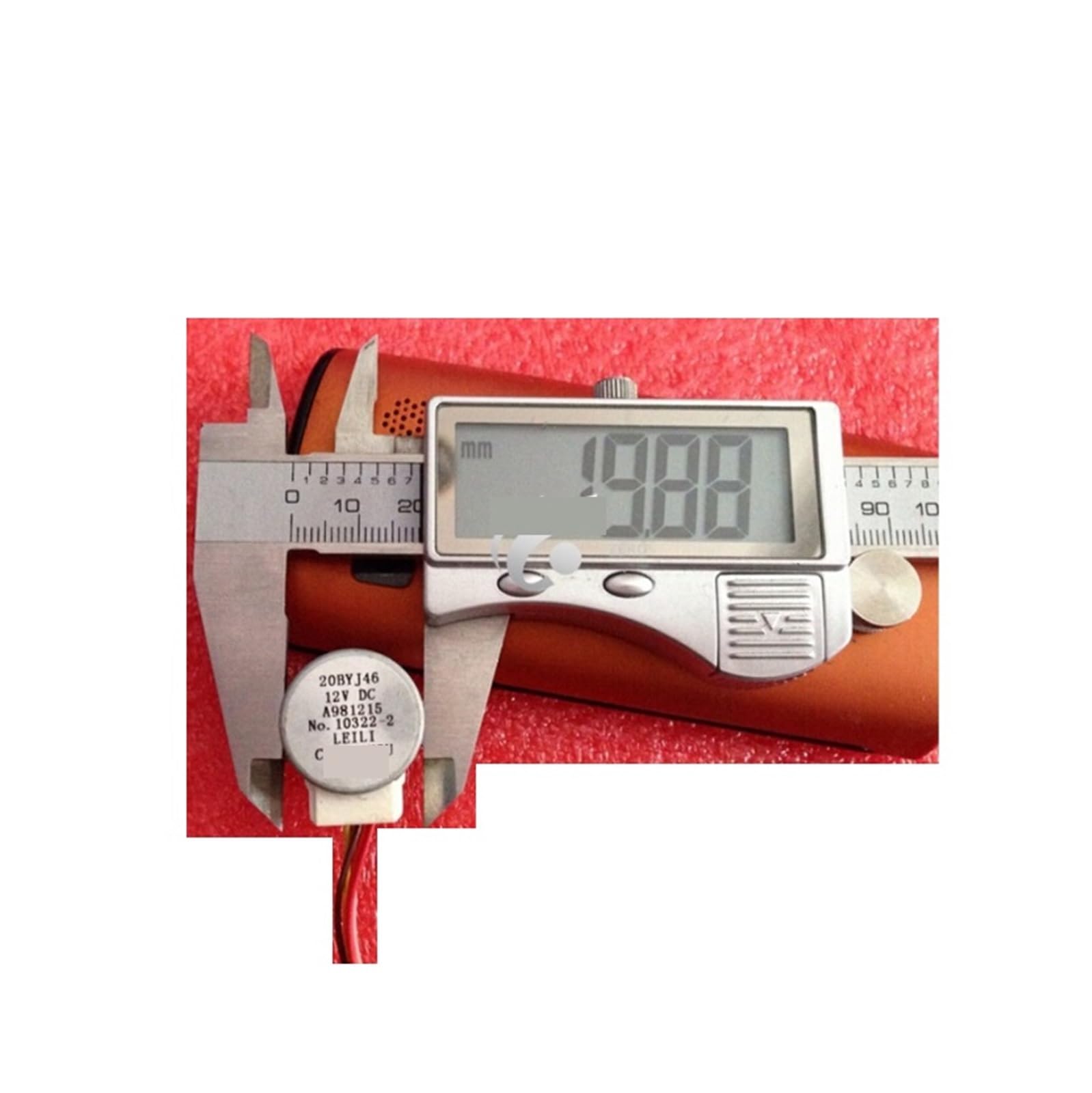 Mini Motore 20BYJ46 Motore Passo-Passo, 12V DC Condizionatore D