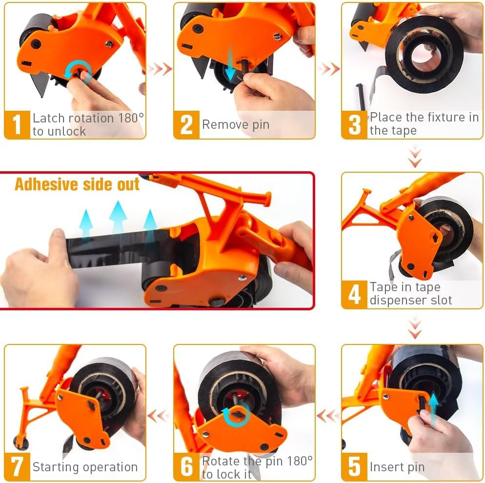 Manual Tape Applicators, Marking Tools, Tape Bonding Machines, Hand-held Linear Conductors, General-Purpose Film Applicators for Floor Marking, Decorative Protection and Tiling
