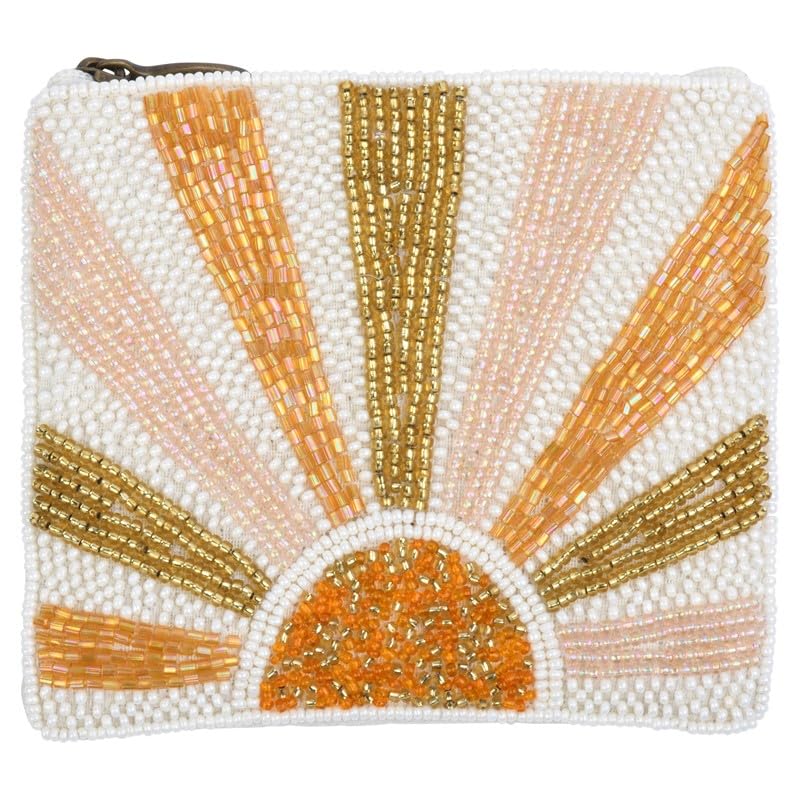 Bamboo Trading Essential Pouch Sun Rays, 4.75-inch Width x 4-inch Height