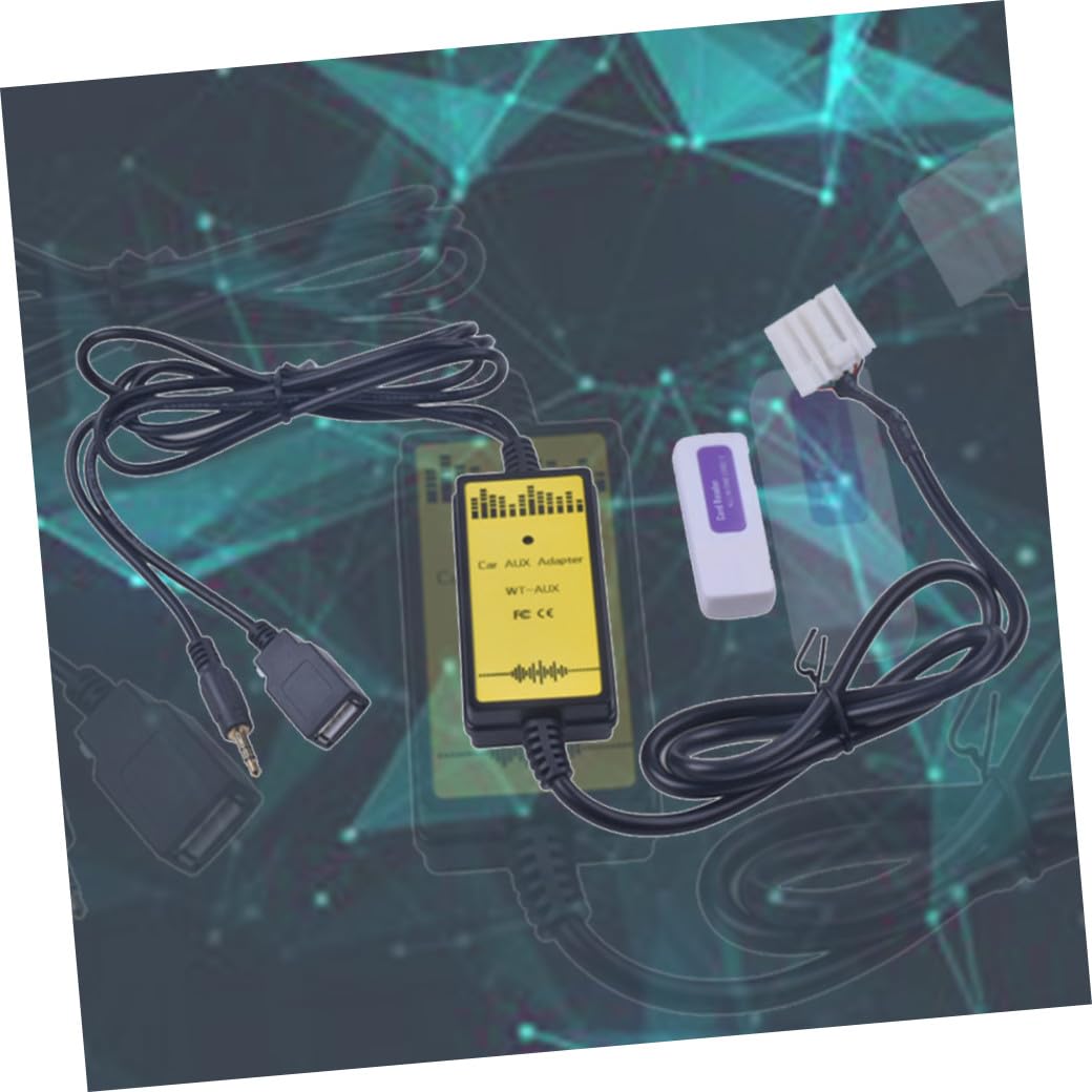 Adaptateur USB pour Autoradio Voiture Interface CD Numérique | Plastique, Lecture Disque Usb, Amplificateur Intégré, Compatibilité Sdhc et Modèles 2002-2011