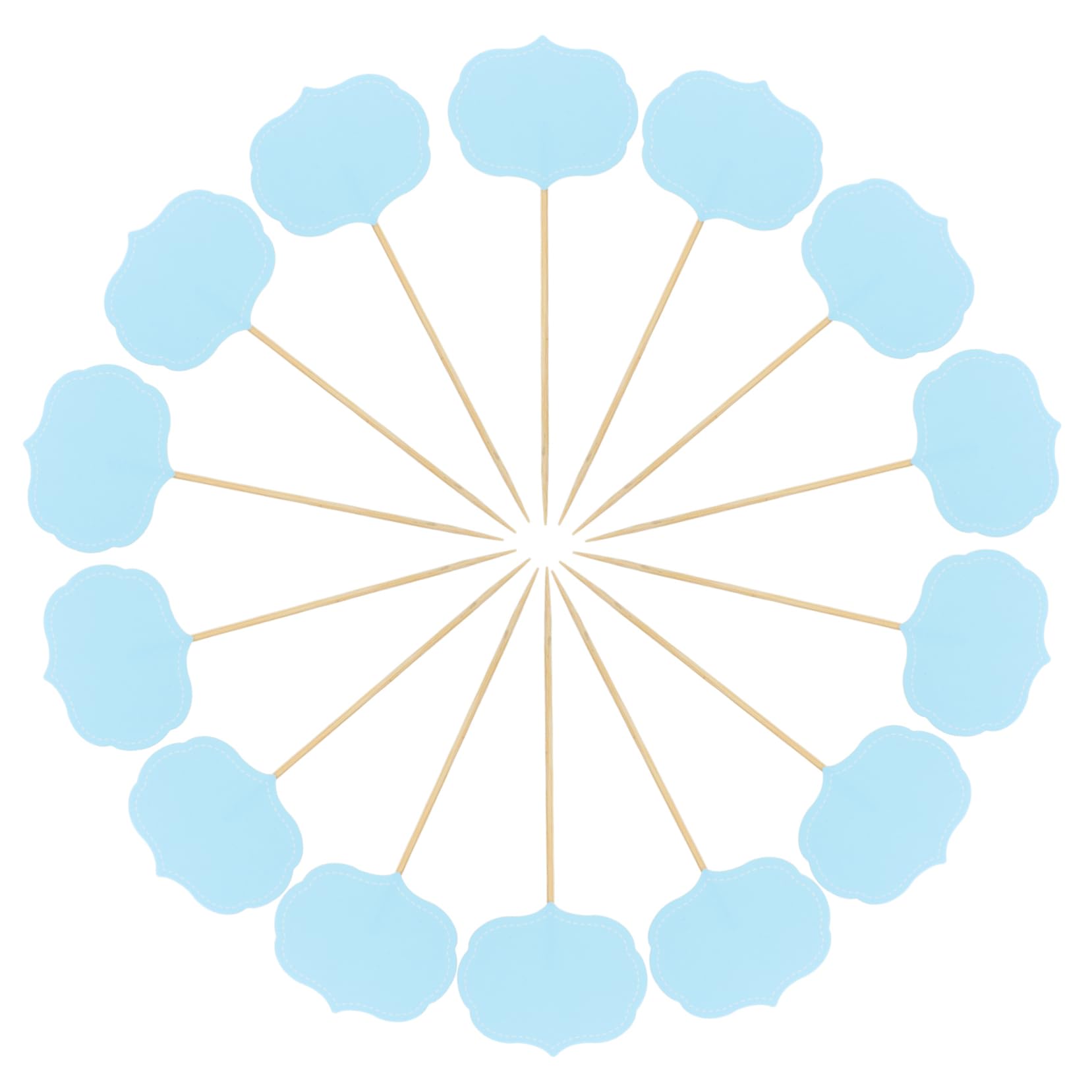 OFFSCH Chalkboard Sign Picks 24pcs Cheese Markers Food Labels Wedding Cheese Board Picks Party Buffet Supplies Diy Decor