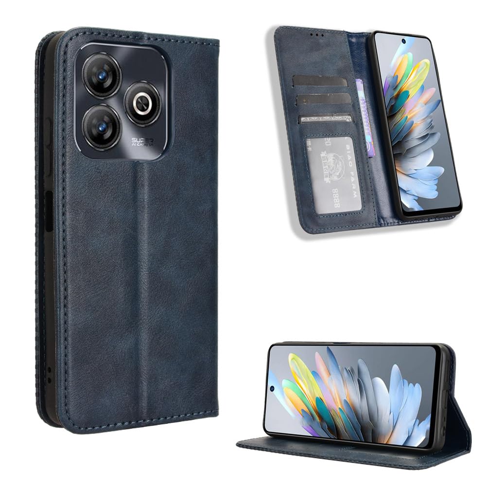 Custodia UNIVERSALE per ZTE Blade A75 4G 5G Cover flip LIBRO STAND