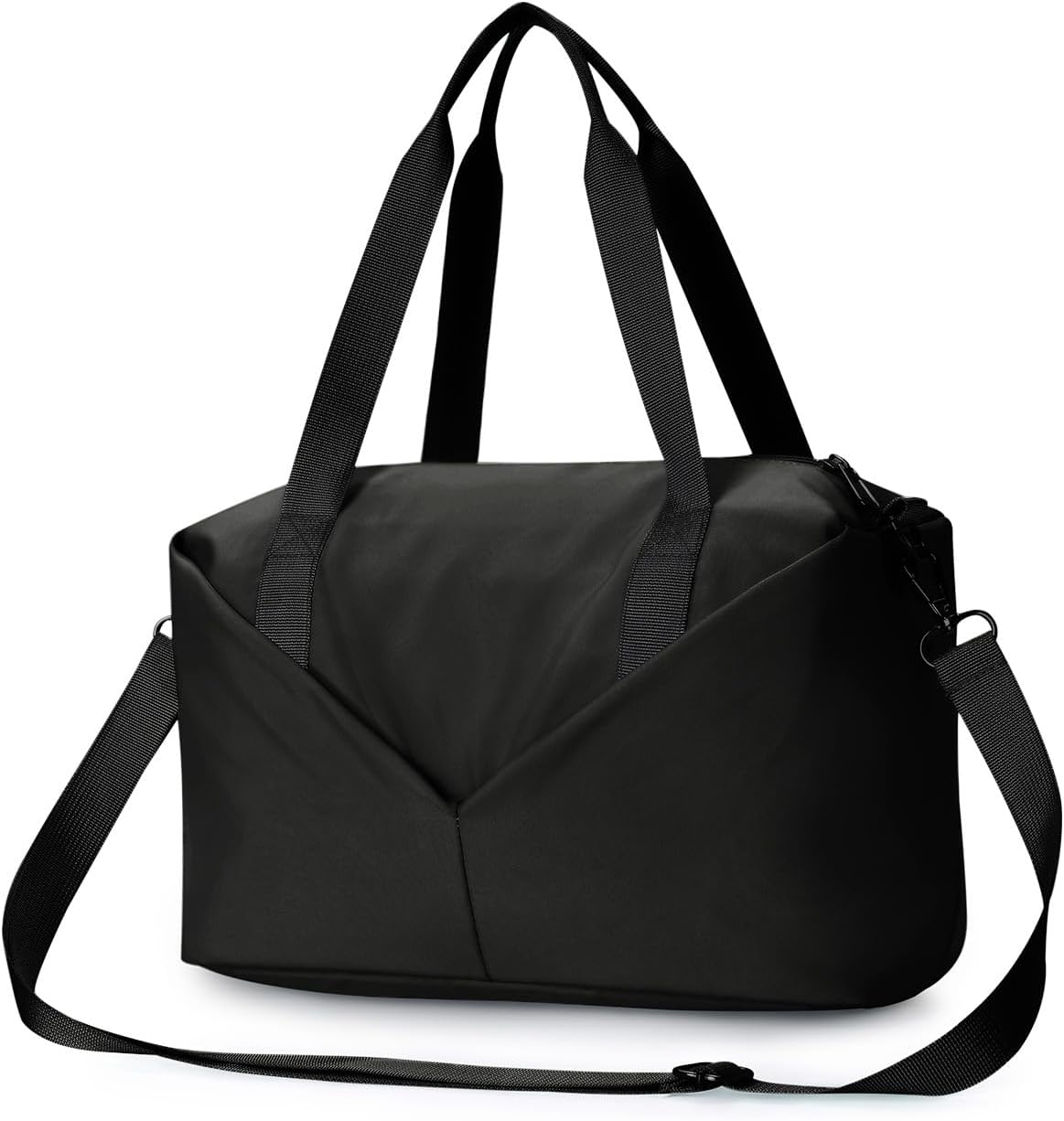 Ceneda Small Gym Bag for Women, 12 inch Mini Gym Bag with Wet Pocket, Lightweight Tote for Gym, Sport, Workout - Black - Image 8