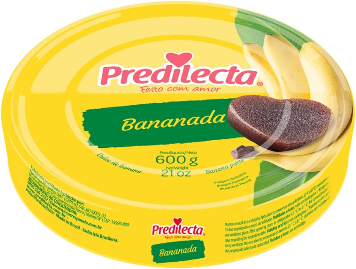 Predilecta Bananada Banana Paste 600g
