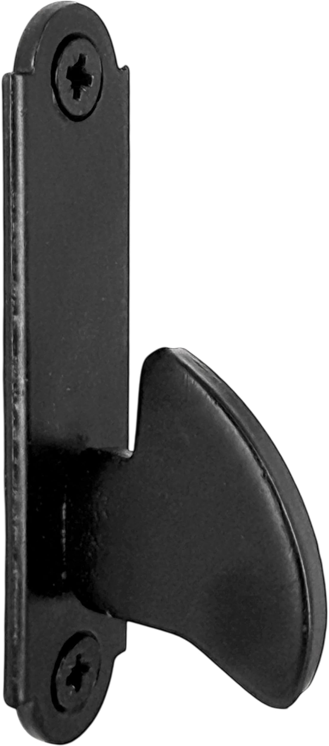Irontite Black Irontite® Gate Latch Keeper Plate | Replacement Suffolk And Ring Latch Keep | Gate Catch Retainer Bracket