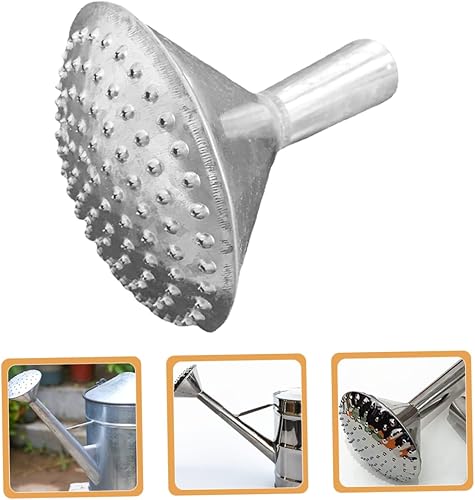 Miniatura 8 de GANAZONO Rociador de repuesto de boquilla de lata para regadera, boquilla de riego de jardín para mayor longevidad