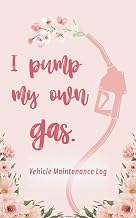 VEHICLE MAINTENANCE LOG BOOK: Girly Pink Girl Journal, Auto Repair and Service Record, Perfect Gift for Women, Mileage and Expense Tracker, Pump Gas, 121 Pages, 5x8"