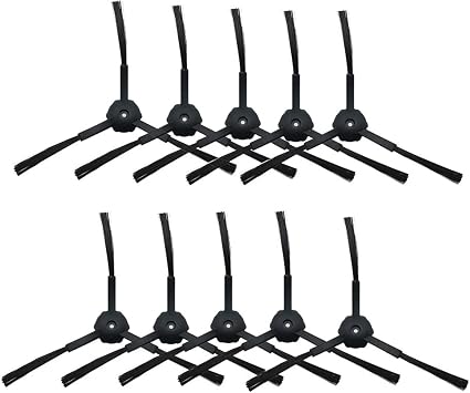 Right + Left Side Brushes,Compatible For Ecovacs,Robot X500 X580 Cr120,Compatible For Dibea,X580 Vacuum Cleaner Accessories,Anti-Wear10pcs