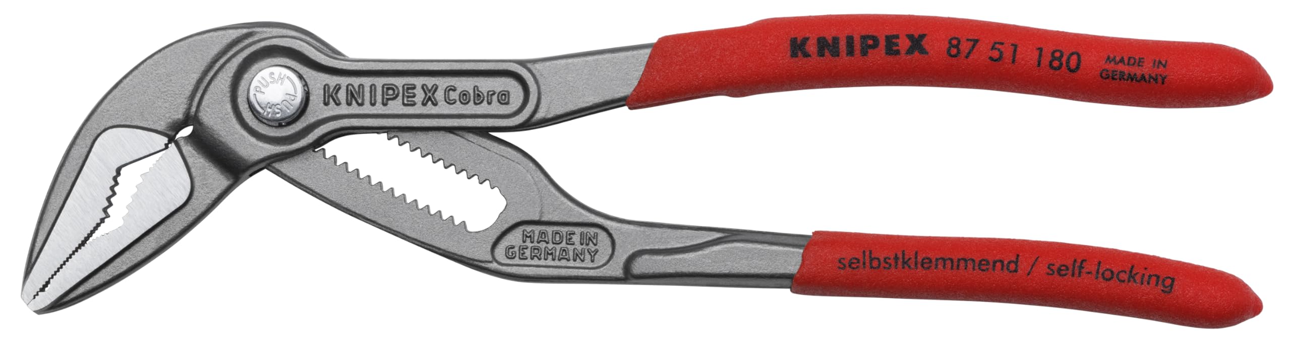 ぴ⭐︎ KNIPEX Tools 87 51 180 Cobra® ES Water Pump Pliers, 7-1/4