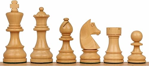 Miniatura 6 de Hastha Kalalu  Juego de ajedrez oficial de Tournament Staunton Style Juego de ajedrez de madera de lujo de caballero alemán, piezas de ajedrez