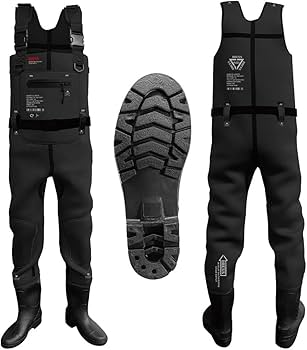 Amazon | [ドレス] クロロプレン ウェーダー + 胴長靴 S (ラジアル