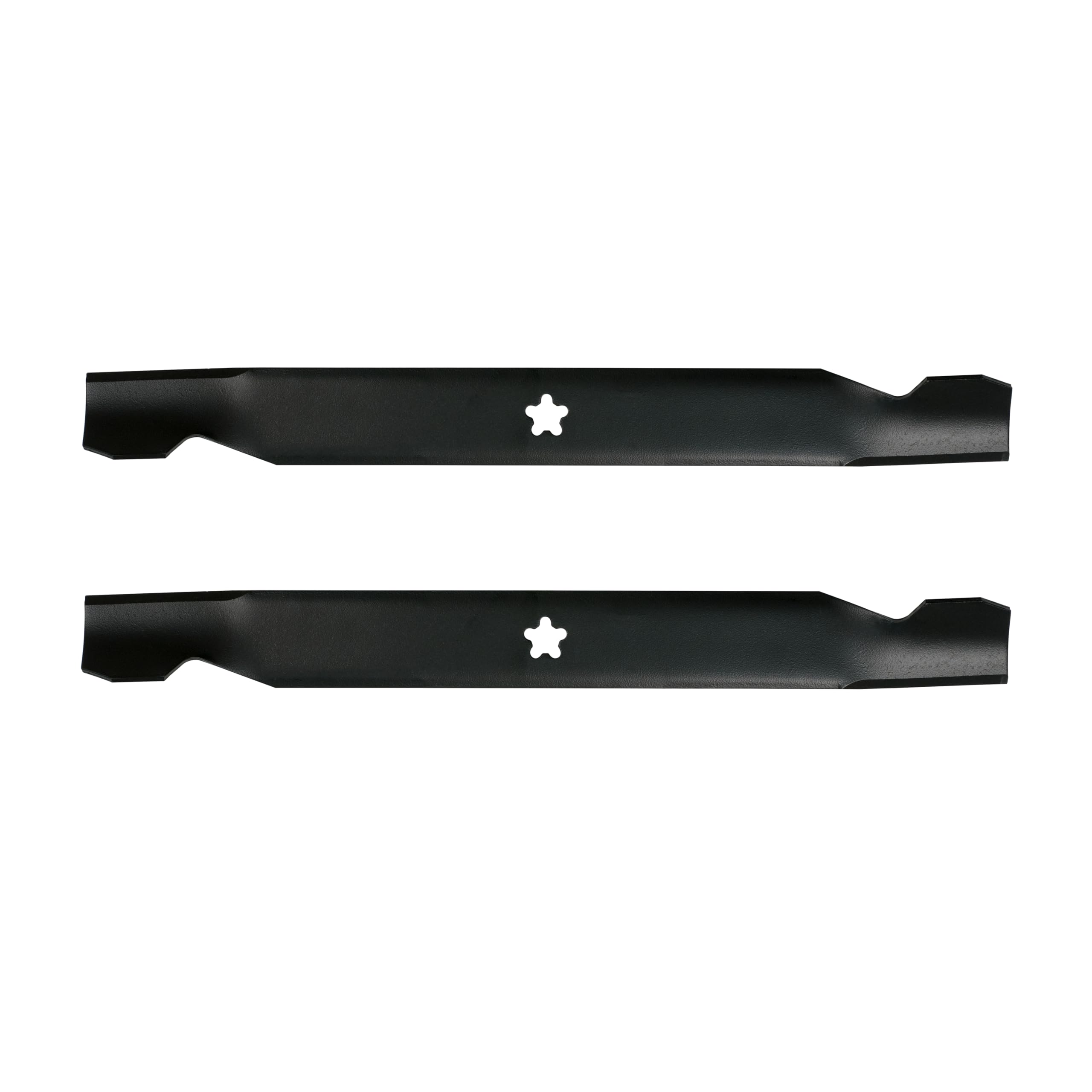 Oregon Lawn Mower Blade Kit, 2 Pack 53.5cm Mowing Blades with 5-Point Star Mount, Replaces Husqvarna 127843, 138498, 5321278-43, AYP, Fits Husqvarna YT130, YT150 Jonsered and Partner